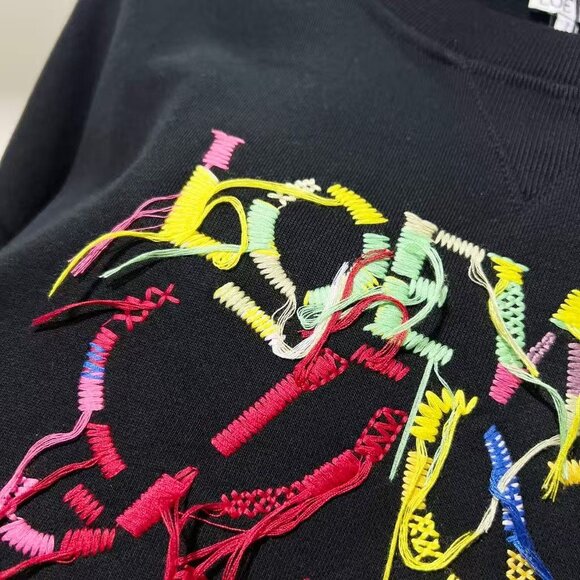 Loewe Cotton Crew Neck Sweatshirt - Picture 4 of 9